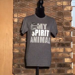Delta Pro Weight t-shirts gray My Spirit Animal Sloth S